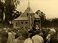 Karłowszczyzna, osada w gminie Aleksandria. Kościół pw. Najświętszej Panny Marii Królowej Polski, postawiony w latach 1934-1937 ze składek osadników wojskowych, zniszczony przez Ukraińców.